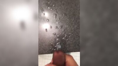 Black Counter Cum: Amateur Black Solo Cock Cumming