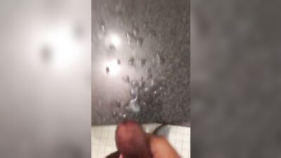 Black Counter Cum: Amateur Black Solo Cock Cumming