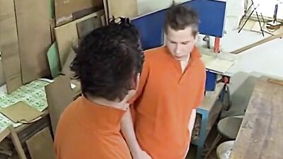 Raw Fuck in the Wood Shop: Two Twinks Go Wild!