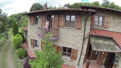 Balcony Fucks - Raw Cum Shots Gay Porn!