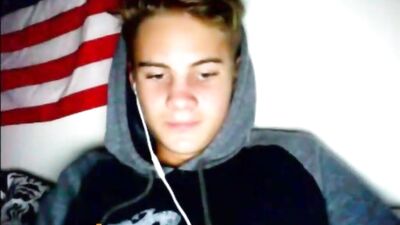 Gay Jock Porn: Web-Cam American Teen Jerk Off