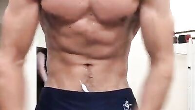 Latino Muscle Men in Public Locker Room Heat - Sweaty After Workout Gay Porn Tube