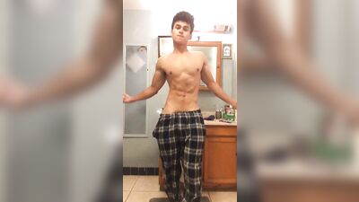 Young Latin Twink Muscle Boys Strip Porn Show!