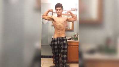 Young Latin Twink Muscle Boys Strip Porn Show!