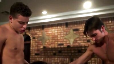 Twink Porno Gets Spit Roasted Bareback Gay - Action-Packed Cocks and Cum Shots!