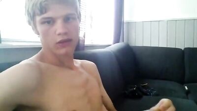 Young Blissful Gay Porn: Another Cute Teen Boy Pleasures Himself