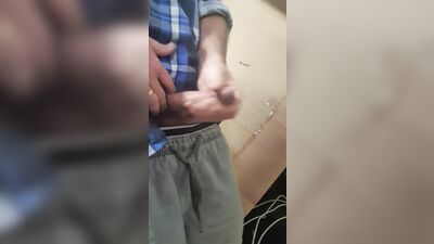 Young Handsome Jerks Off to Cum Gay Teen Porn!