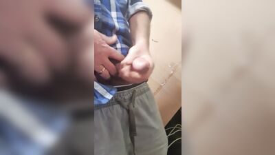 Young Handsome Jerks Off to Cum Gay Teen Porn!