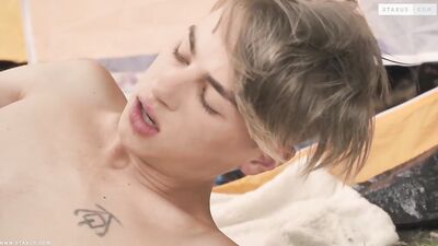 Bluelines 2 Clips of Hot Boy Sex Gay Porn Video - Blond Boys Action Bareback!