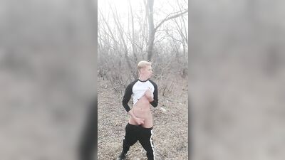 Gay Forrest Jerk-Off Amateur Cum Shots Public Adventure