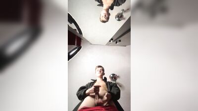 Gay Porn - Cute Blond Boy with Braces and Jingling Balls