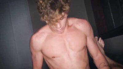 Blonde Hottie Gets Down and Dirty in Hot Gay Action!