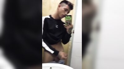 Latin Teen Cumshot Explosion on Gay Tube Cam!