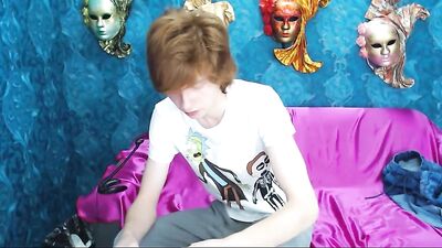 Ginger Twink Kevin Smokes & Fucks Boys Porn