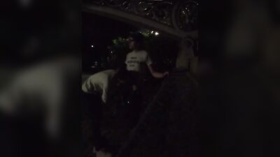 Park Cops Encounter Unruly Amateurs in Public Oral!