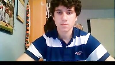 Gay Online JO Session with Friends before Brothers Homecoming