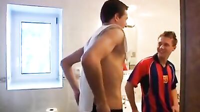 Gay Soccer Boys in Training Camp: GBT Boy Porn - Amateur Vintage Complete Movie!