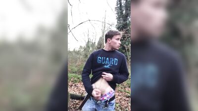 Gay Teen Porn in the Forest: Voyeur Dreams Come True