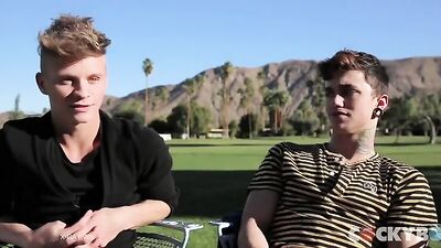 Streetwise Hunks: Jake Bass and Levi Karters Wild Ride