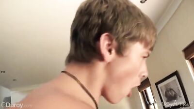 Hot Euro Twink Ass-pounding on the Kitchen Counter!