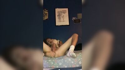 Young Passionate Gay Teen Fucks His Pillow in the Bedroom