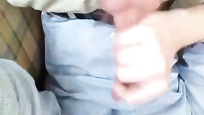 Boy Porn Jacks Off Upside Down for an Intense Cum Eating Adventure