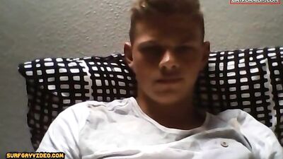 Girl Played with Pussy While I Jerked Off - Gay Porn Video