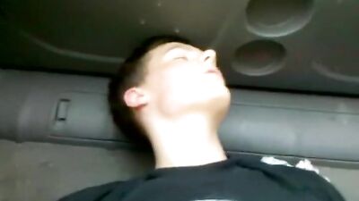 College Freshmans Sexual Escapade with BB in the Backseat - A Gay Porn Adventure