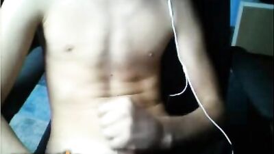 Young Cutie Gay Jerks - Explosive Solo Web-Cam Action!