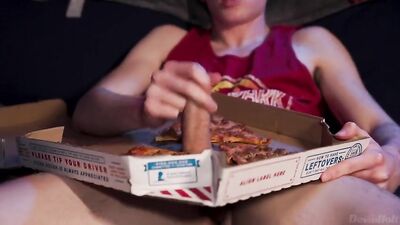 Devons Pizza Cumshots: The Ultimate Solo Cockfest!