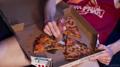 Devons Pizza Cumshots: The Ultimate Solo Cockfest!