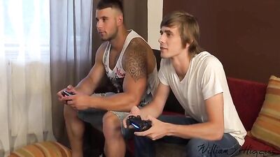 Young Twink Fucks His Man Hard in Gay Boys Porn!