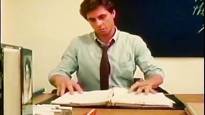 Hot classic video...Teacher and Student turns into Gay Sex Education: How to always get an A+ in this class!
