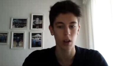 Gay Porn: Horny Teen Shoots A Load!