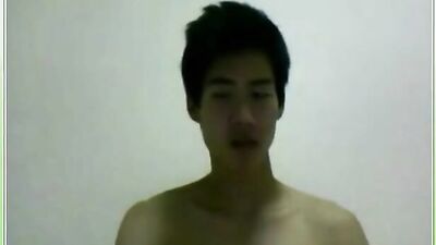 Gay Asian Twinks Masturbate on Skype - The Korean Exchange Brother Experience