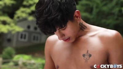 Outdoor Bareback Oral Teen Cumshots - An Intimate Afternoon