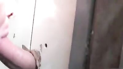 Gloryhole Gangbang: Cum Shots and Sucking Twinks at the Public Toilet!