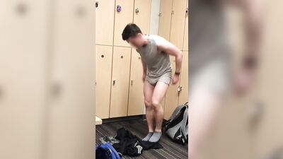 Huge Balls and Fat Cut Dick: Locker Room Boys Porn Revealed!
