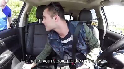 Gay Twink First Time Training - Public Outdoor Bareback Sex