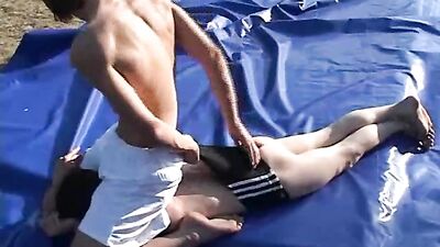 Gay Tube Pornfight Sunny Afternoon Wrestling