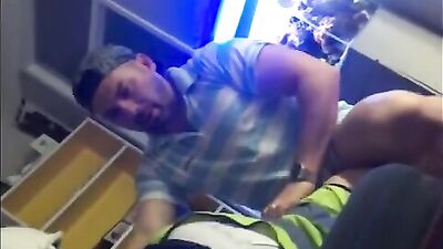 Construction Workers Bareback: Amature Ass Play with Black Cocks and Bisexual Muscle Boys in Public First Time Fun!