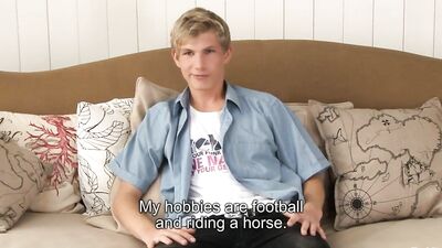 Blonde Twink Auditions for First Time Boys Porn - Exploring New Boundaries