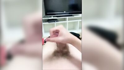 Young Spitter Ablaze: Raw Uncut Pubes!