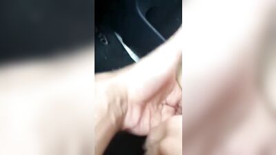 Son Fingered By Dad In Car As He Jerks Off Till Cum Shot!