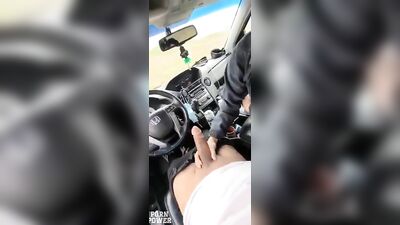 Gay Teen Trunk Driver Oral Sex Pick-Up XXX Porn Video