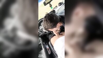 Gay Teen Trunk Driver Oral Sex Pick-Up XXX Porn Video