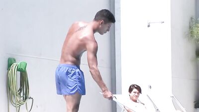 The Pool Service Boys Revenge - Bareback Big Cocks Cum Shots Handjob!