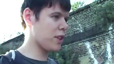 Old-fashioned skater park fun with redhead classmate!