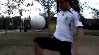 Latino Soccer Lover - Exploring German Trikots in Gay Porn Action!