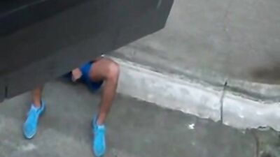 Gay Porn: Window Boys Rain Spray - Jo Caught by Guy